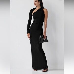MARCELLA Manhattan One Shoulder Gown